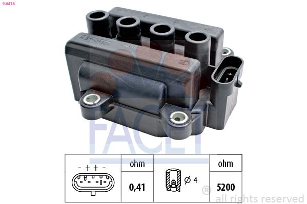 FACET 9.6418 Ignition Coil