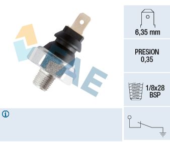 FAE 11610 Oil Pressure Switch