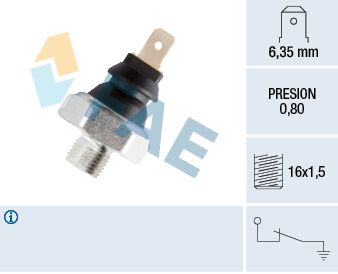FAE 11630 Oil Pressure Switch