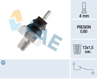 Oil Pressure Switch FAE 12160