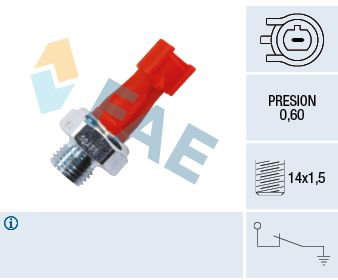 FAE 12431 Oil Pressure Switch