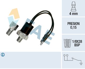 Oil Pressure Switch FAE 12540