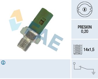 FAE 12630 Oil Pressure Switch