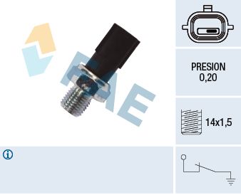 Oil Pressure Switch FAE 12702