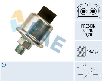 Sensor, oil pressure FAE 14050