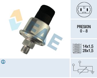 Sensor, oil pressure FAE 14850