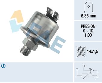 Sensor, oil pressure FAE 14980