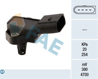 Sensor, boost pressure FAE 15037