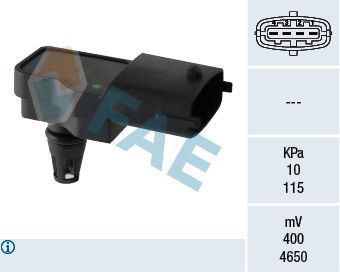 FAE 15041 Sensor, intake manifold pressure