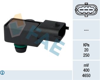 Sensor, intake manifold pressure FAE 15056