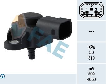 FAE 15103 Sensor, boost pressure