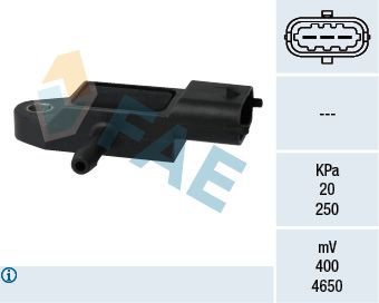 Sensor, intake manifold pressure FAE 15106