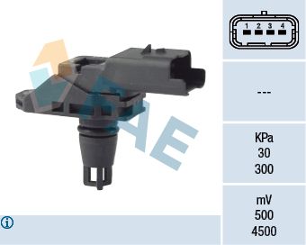 Sensor, intake manifold pressure FAE 15132