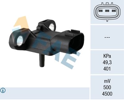 Sensor, intake manifold pressure FAE 15155