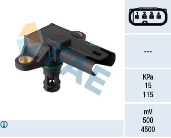 Sensor, intake manifold pressure FAE 15189