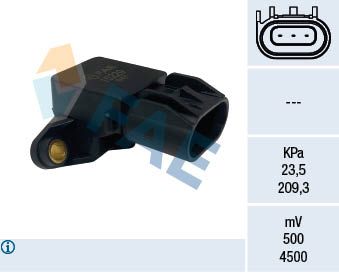 FAE 15229 Sensor, intake manifold pressure