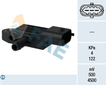 Sensor, exhaust pressure FAE 16104