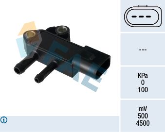 Sensor, exhaust pressure FAE 16120