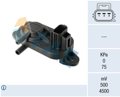 Sensor, exhaust pressure FAE 16121