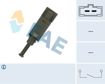 Switch, clutch control (cruise control) FAE 24772