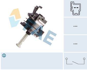 Switch, clutch control (cruise control) FAE 24856