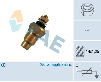 Sensor, coolant temperature FAE 30260