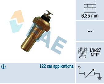 FAE 32070 Sensor, coolant temperature