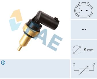 FAE 32706 Sensor, coolant temperature