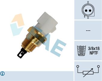 Sensor, intake air temperature FAE 33440