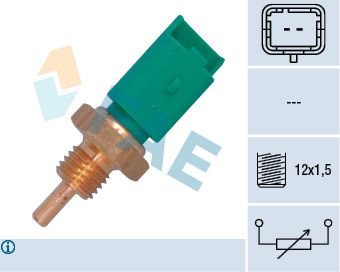 Sensor, engine bay temperature FAE 33705