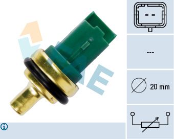 Sensor, coolant temperature FAE 33706