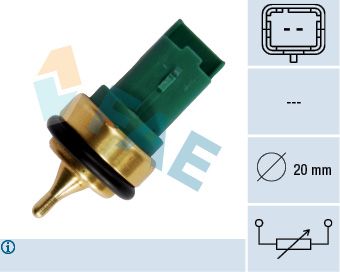 Sensor, coolant temperature FAE 33707