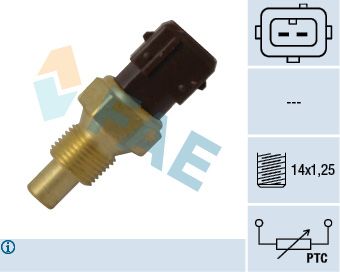 FAE 33792 Sensor, coolant temperature