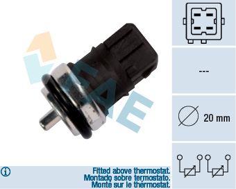 FAE 33810 Sensor, coolant temperature