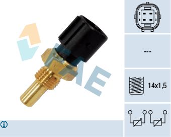 FAE 33860 Sensor, coolant temperature