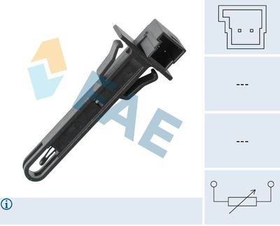 Sensor, interior temperature FAE 33923