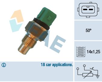 Sensor, coolant temperature FAE 34430