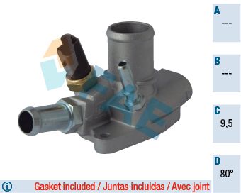 Thermostat, coolant FAE 5314580