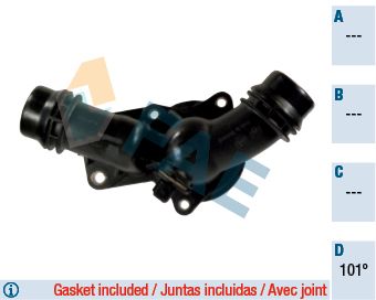 Thermostat, coolant FAE 5348601