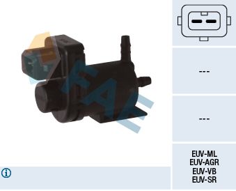 EGR valve, exhaust control FAE 56032