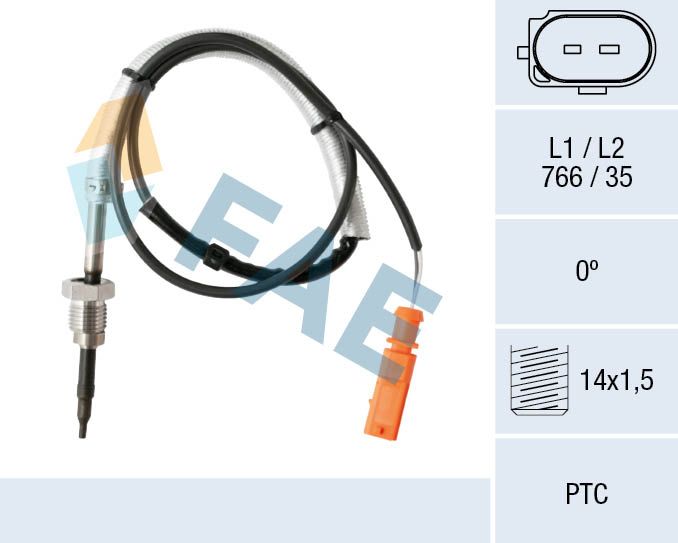 FAE 68005 Sensor, exhaust gas temperature