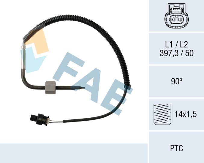 FAE 68012 Sensor, exhaust gas temperature