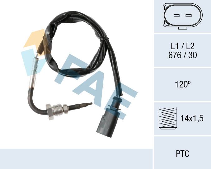 FAE 68019 Sensor, exhaust gas temperature