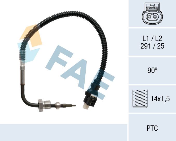 FAE 68053 Sensor, exhaust gas temperature