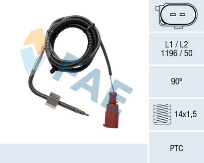 Sensor, exhaust gas temperature FAE 68062