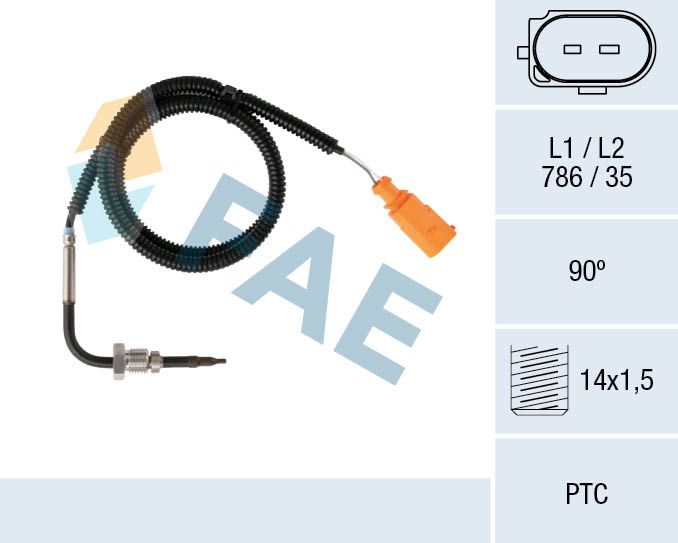 FAE 68079 Sensor, exhaust gas temperature