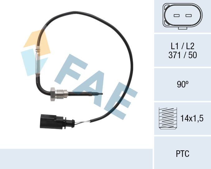 FAE 68092 Sensor, exhaust gas temperature