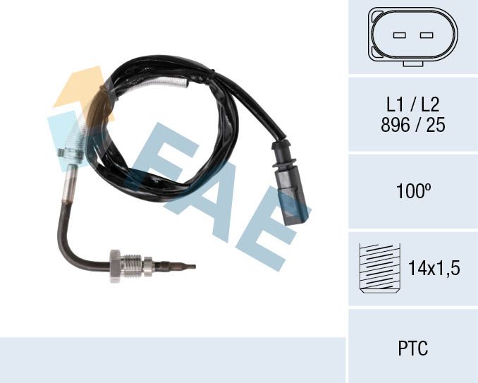 FAE 68093 Sensor, exhaust gas temperature