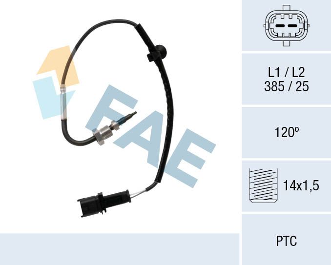 FAE 68096 Sensor, exhaust gas temperature