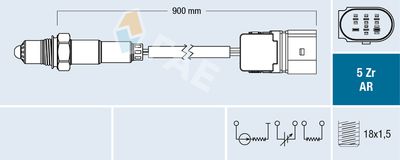 Lambda Sensor FAE 75021